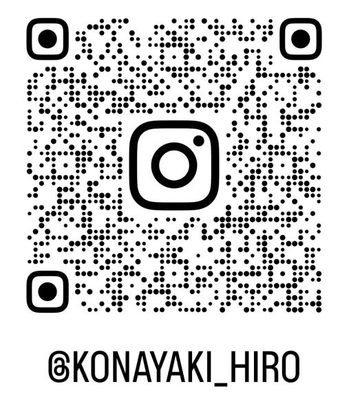 ひろやきっ廣　インスタQRコード